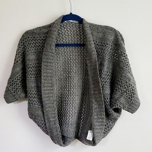 Maurices Small Grey Knit Shrug